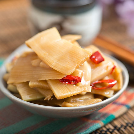 上海特产 老字号功德林 油焖春笋 200g 笋类零食 开袋即食