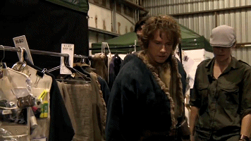 《霍比特人》幕后又出了一段视频，有书记考察霍比村儿哦~#benedictcumberbatch#