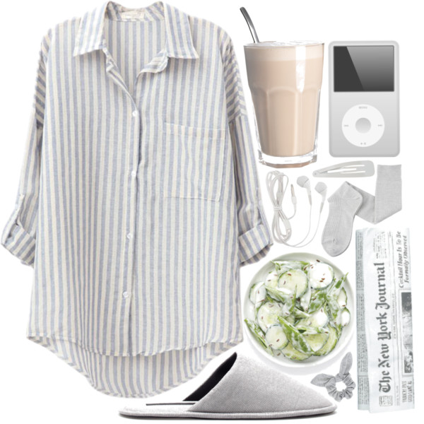 A fashion look from April 2014 featuring Margaret Howell socks, and Forever 21 hair accessories. Browse and shop related looks.