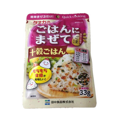 日本进口食品 田中 十种谷物拌饭料 焙煎谷物拌饭料 2167