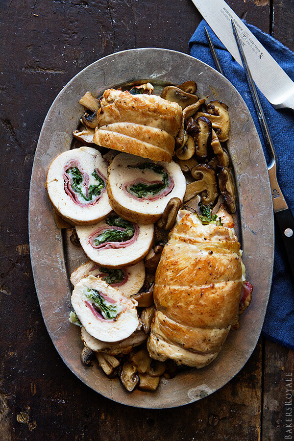 Prosciutto-Stuffed Chicken via Bakers Royale