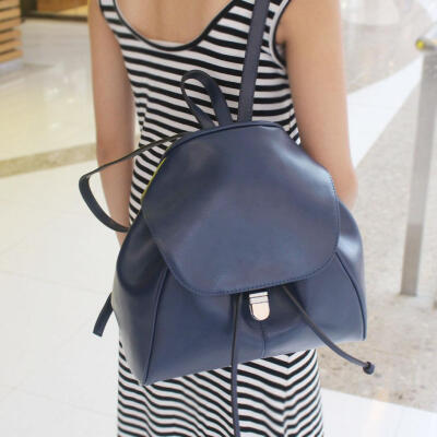 欧美时尚女包真皮多功能单肩包牛皮背包学院风旅行包韩版潮双肩包