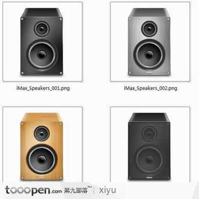 电脑音箱图标iMax.Speakers(PNG)