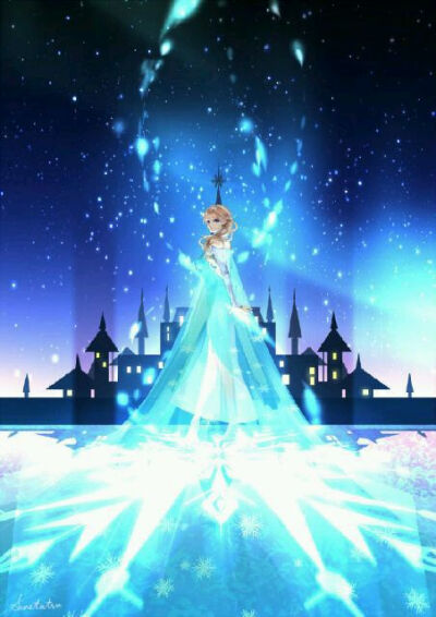 【动画】冰雪奇缘Frozen主题 Elsa。有的人值得你去融化。