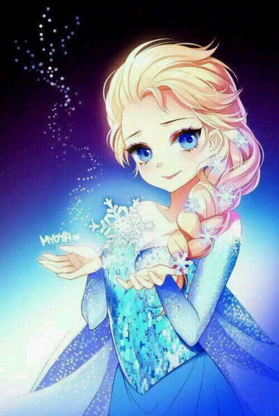 【动画】冰雪奇缘Frozen主题 Elsa。有的人值得你去融化。