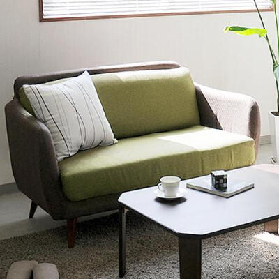 单人双人沙发布艺 可拆洗 小户型客厅沙发 日式田园简约现代沙发