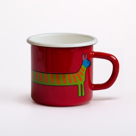 木否原创设计加厚搪瓷杯8CM搪瓷马克杯珐琅杯茶缸怀旧搪瓷咖啡杯
