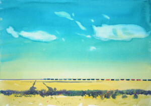 明快、大气的水彩风景作品，来自水彩画家Jathedar~