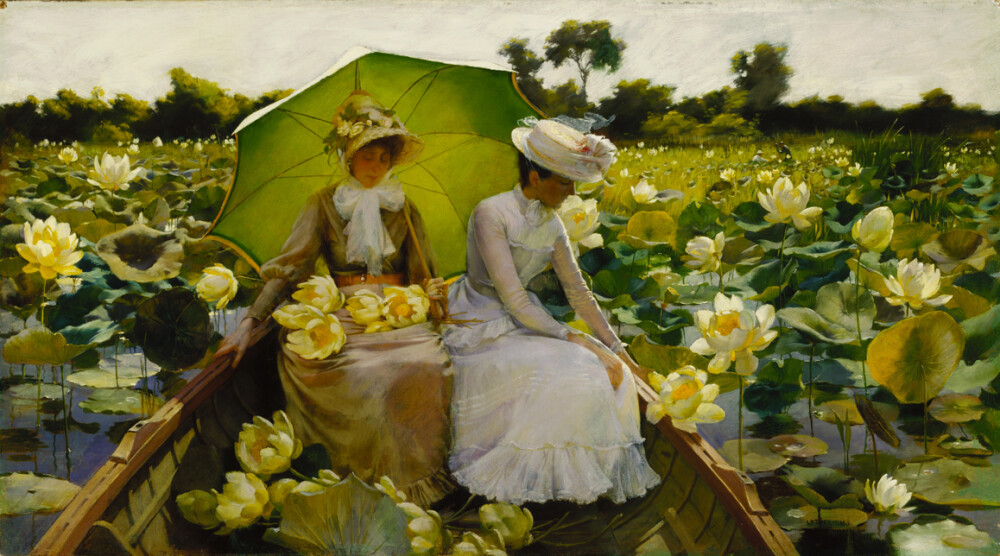 Charles Courtney Curran(American Impressionist Painter, 1861-1942)作品赏