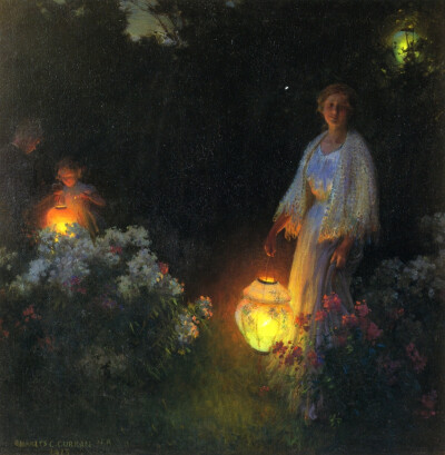 Charles Courtney Curran(American Impressionist Painter, 1861-1942)作品赏