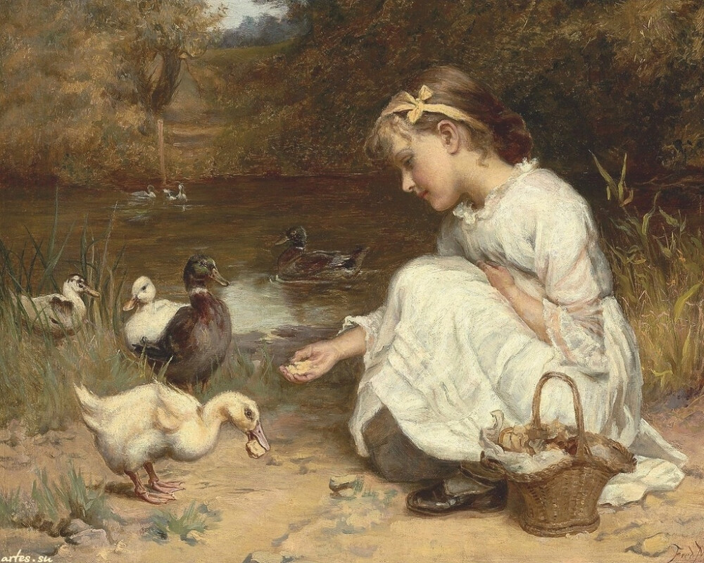 Frederick Morgan (1847/1856 - 1927，English)作品赏