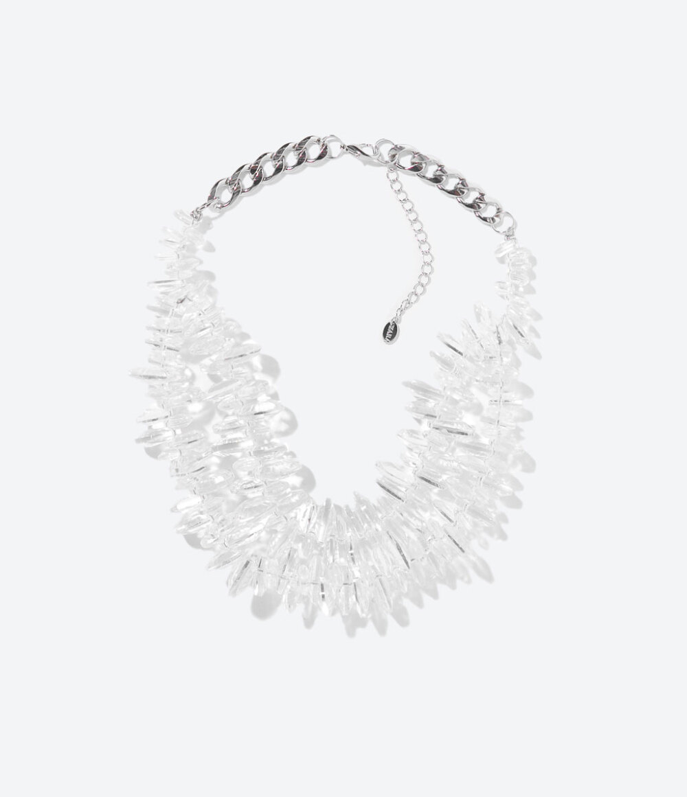 Image 1 of RHINESTONE NECKLACE from Zara