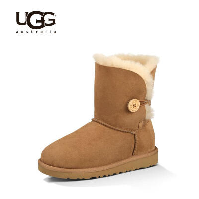 UGG 儿童男女经典款冬季休闲靴羊皮毛一体雪地靴5991