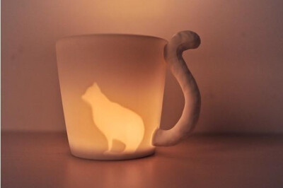 定制 zakka杂货 日本童话动物杯 烛台杯 森林蜡烛杯 创意礼物