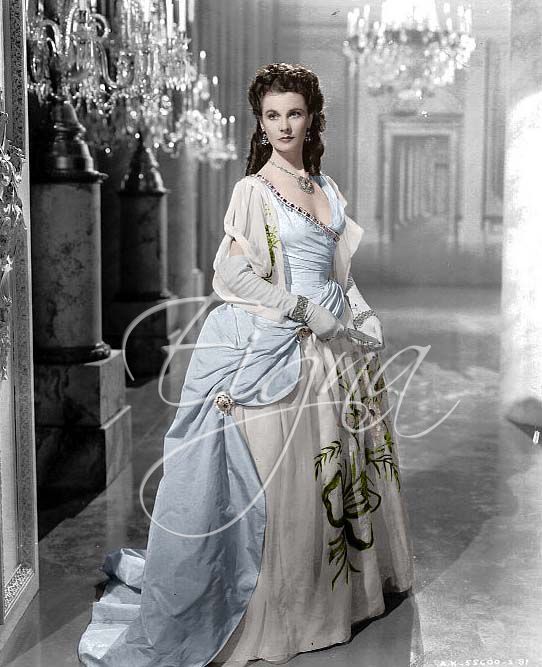 Vivien Leigh as Emma, Lady Hamilton from the movie &amp;quot;That Hamilton Woman&amp;quot;, 1941. Costume design by Renè Hubert.