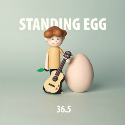 Standing Egg《36.5》★★★★ 这个组合的专辑封面都好清新 应该说韩国盛产小清新