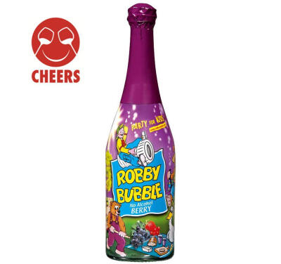 热卖德国罗比泡泡浆果汁饮料robby bubble齐饮进口葡萄酒cheers