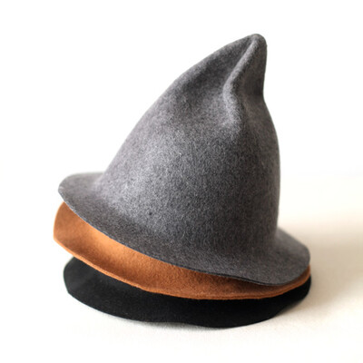 MiaMino2014A/W The Witch's Hat 韩国直送 秋冬纯羊毛呢帽子女帽