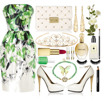 A fashion look from December 2013 featuring Prabal Gurung dresses, Lanvin pumps and MICHAEL Michael Kors clutches. Browse and shop related looks.