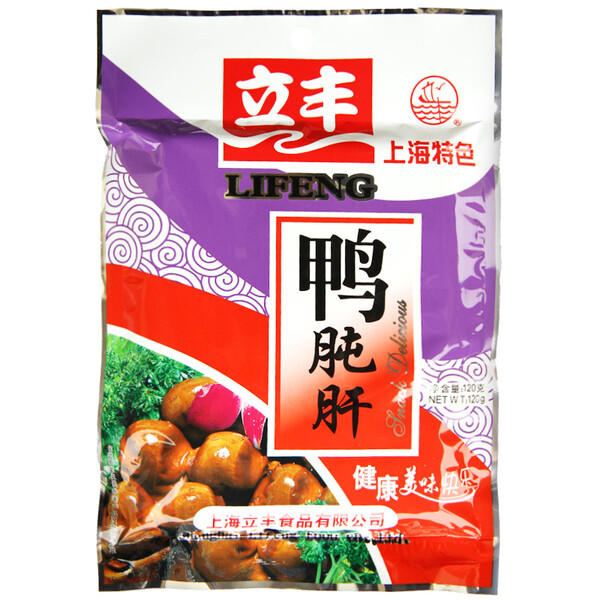 【天猫超市】 立丰 鸭肫干 120g/袋 鸭盹 鸭胗 鸭屯 鸭珍 鸭胗肝