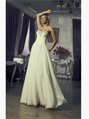 2015 Wedding Dresses Column Sweetheart Lace Up Beads Organza Bridal Gowns AWD60026