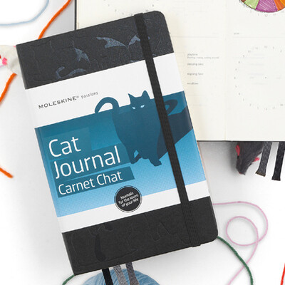 Moleskine passions Cats猫咪笔记本记事本宠物成長礼