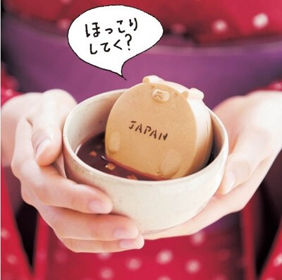 代购 日本代购 大人气 SHIRU KUMA CAFE 萌物小熊 红豆汤 泡澡饼 现货