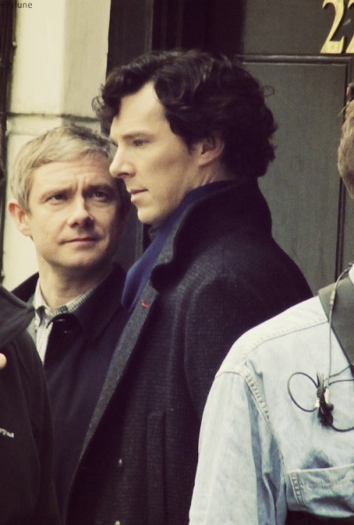 Benedict Cumberbatch Martin Freeman 神探夏洛克 卷福 花生 Sherlock