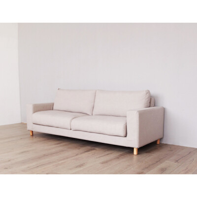 M+ 宜家无印良品风格 北欧简欧简约日系日式 棉麻布艺 小户型沙发