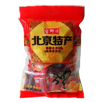 北京特产 宫御坊蜜麻花散装 500g 零食小吃