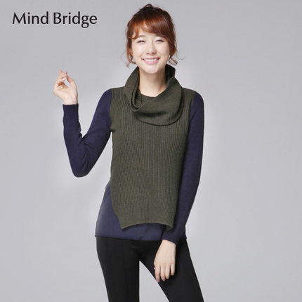 预售价 ¥199.00 预付定金 ¥28.00Mind Bridge百家好冬季新款女韩版三件套针织羊毛衫毛衣MMKT724B