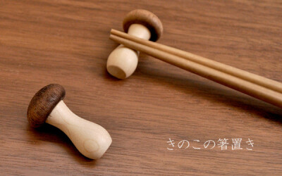 zakka复古家居日式和风天然环保原木筷子架/筷托/手工制作二款选 B162