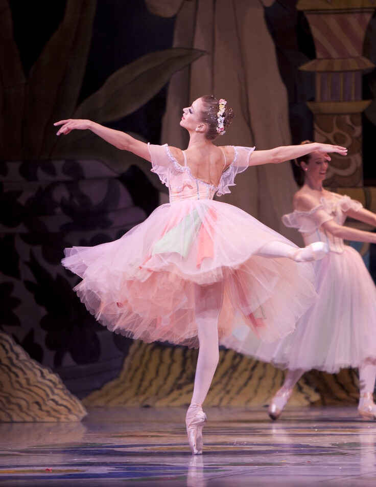 PNB principal dancer Lesley Rausch in Kent Stowell's Nutcracker.