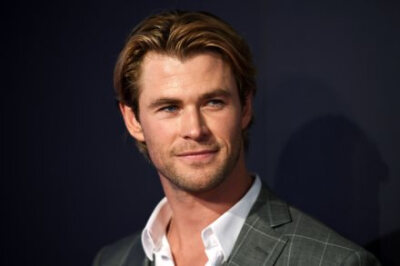 #HQ#Chris Hemsworth attends the Foxtel season launch at Sydney Theatre on October 30, 2014 in Sydney, Australia 锤哥今天在悉尼出席Foxtel活动的图 戳大~