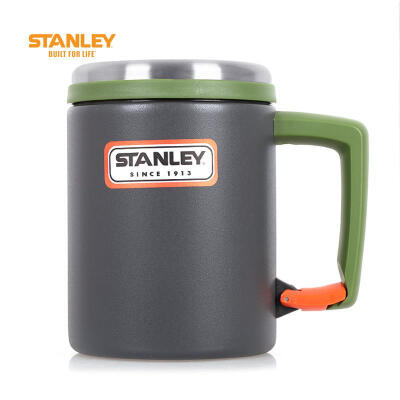 Stanley史丹利 户外易扣杯 0.47L 不锈钢 防漏 铁血