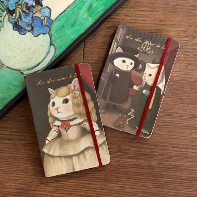 韩国原装进口JETOY可爱小猫choochoo彩页笔记本 六款选