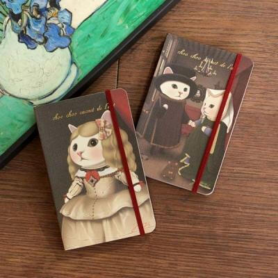 韩国原装进口JETOY可爱小猫choochoo彩页笔记本 六款选