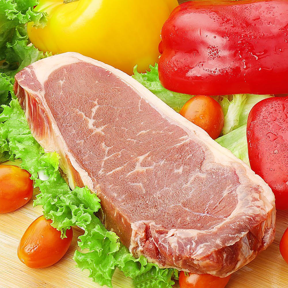 澳洲进口安格斯西冷牛排250g顺丰优选澳洲牛肉非腌制进口牛扒