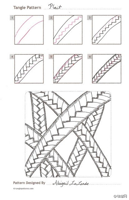 国外流行的缠绕式绘画，很简单的绘画方法。堆糖er：baez 收集&amp;gt;&amp;gt;&amp;gt;http://t.cn/R7LnjwZ