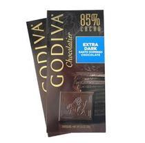 现货 美国直购Godiva高迪瓦歌帝梵 85%黑巧克力 排块直板100G