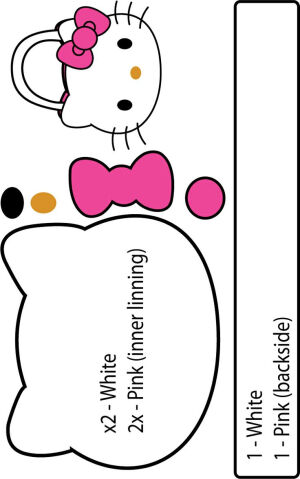 hello kitty purse pattern