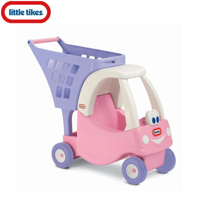 littletikes 美国小泰克公主玩具购物车 儿童仿真过家家手推车