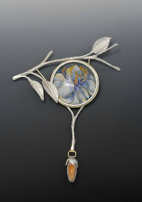 珠寶｜琺瑯首飾，作者：Linda Darty。個站：http://t.cn/R7WzF8G