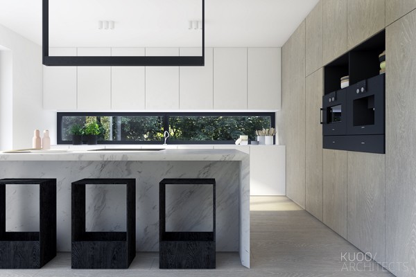 #品.家居#奢华而简约的卢森堡湖岸住宅设计