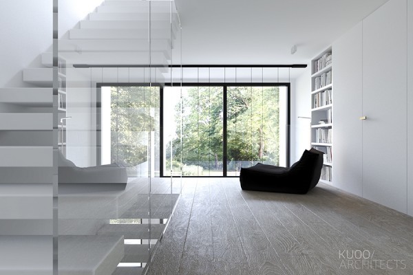 #品.家居#奢华而简约的卢森堡湖岸住宅设计