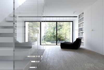 #品.家居#奢华而简约的卢森堡湖岸住宅设计