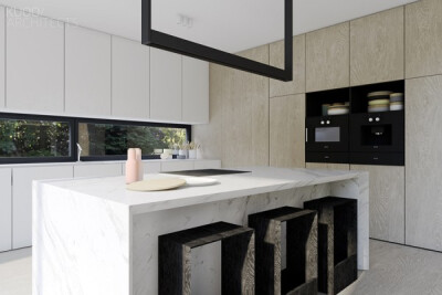 【{奢华而简约的卢森堡湖岸住宅设计}】作者：Katarzyna Kuo Stolarska