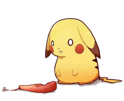 萌神比卡丘！好想捏一下啊！！！怎么会这么可爱呢？？？丨图源于网络，作者不详。