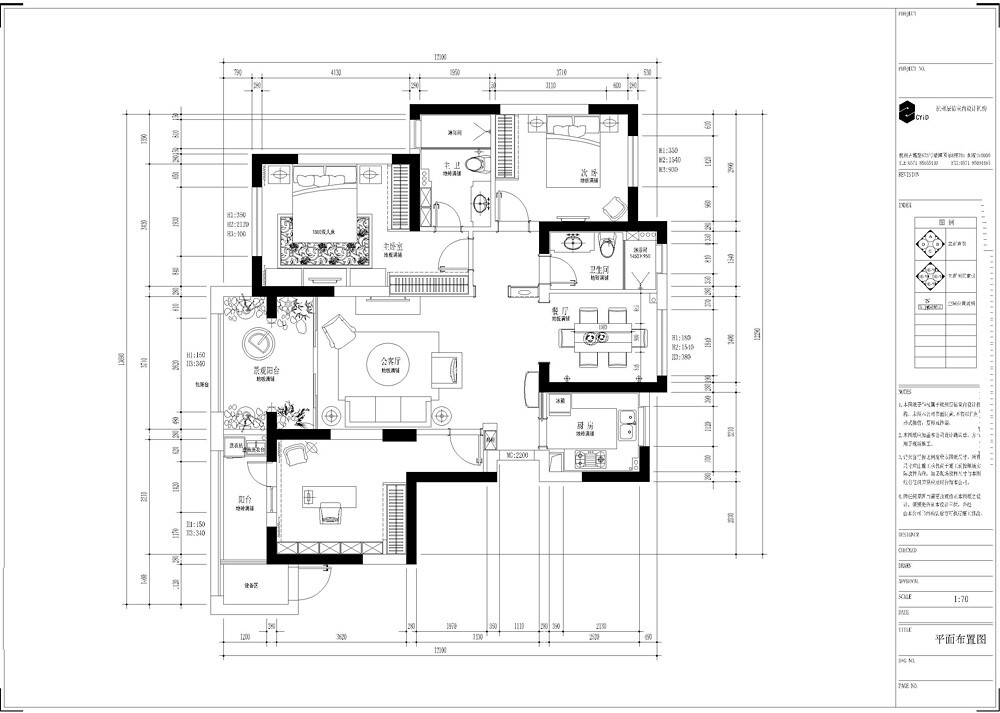 【{杭州再遇西雅图}】楼盘名称：金帝海珀 户 型: 3室2厅2卫 建筑面积：130平方 装修风格：简约美式