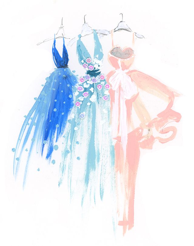 Fashion illustration by Katie Rodgers #illustrations #fashionillustration